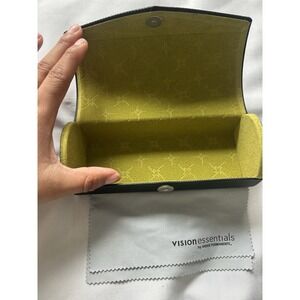 AUTHENTIC - NICOLE MILLER - BLACK - HARD EYEGLASSES CASE